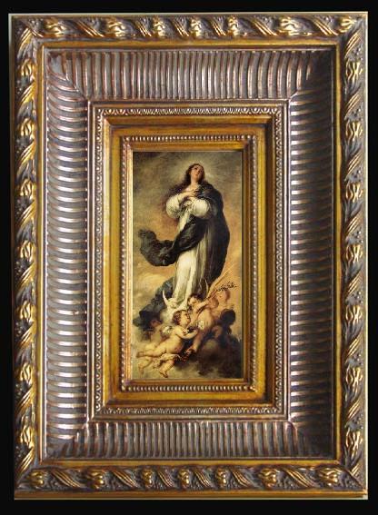 framed  Bartolome Esteban Murillo The Immaculate one of Aranjuez, Ta024-3